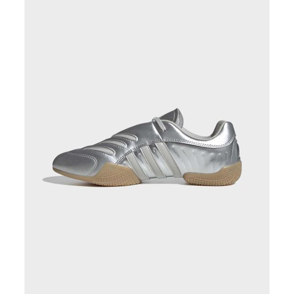 adidas Taekwondo Mei Elite Silber Metallic Damen Sneaker Silber-Metallic Grau-One Gummi IH9387