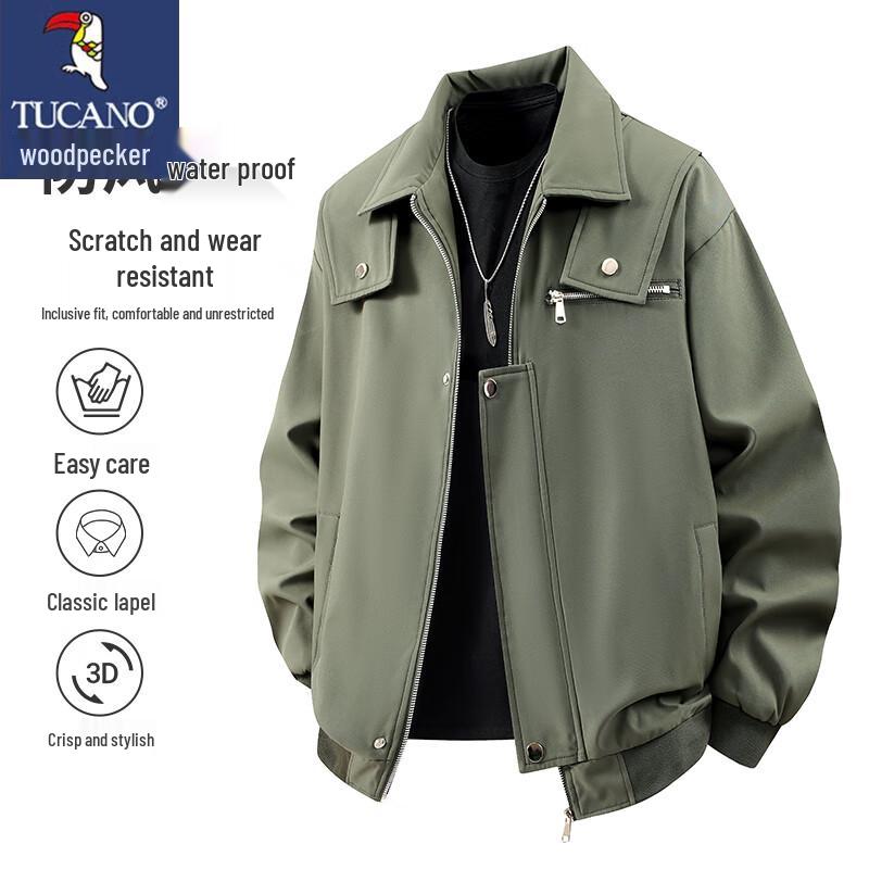 Tucano Men's Loose-Fit Windproof Waterproof Casual Jacket