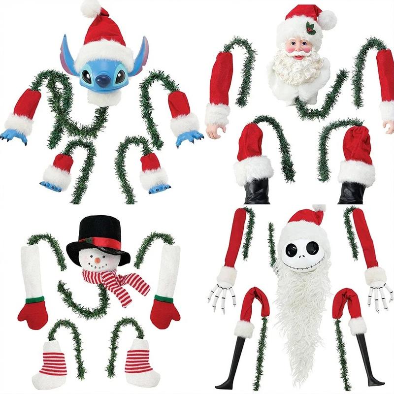 Stitch Christmas Decoration Grinch The Nightmare Before Christmas Tree Pendant Skull Jack Home Decor Holiday Decor Room Ornament