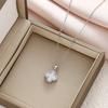 Lucky Clover Titanium Steel Necklace, Feminine Temperament, High-end Feel, Collarbone Chain