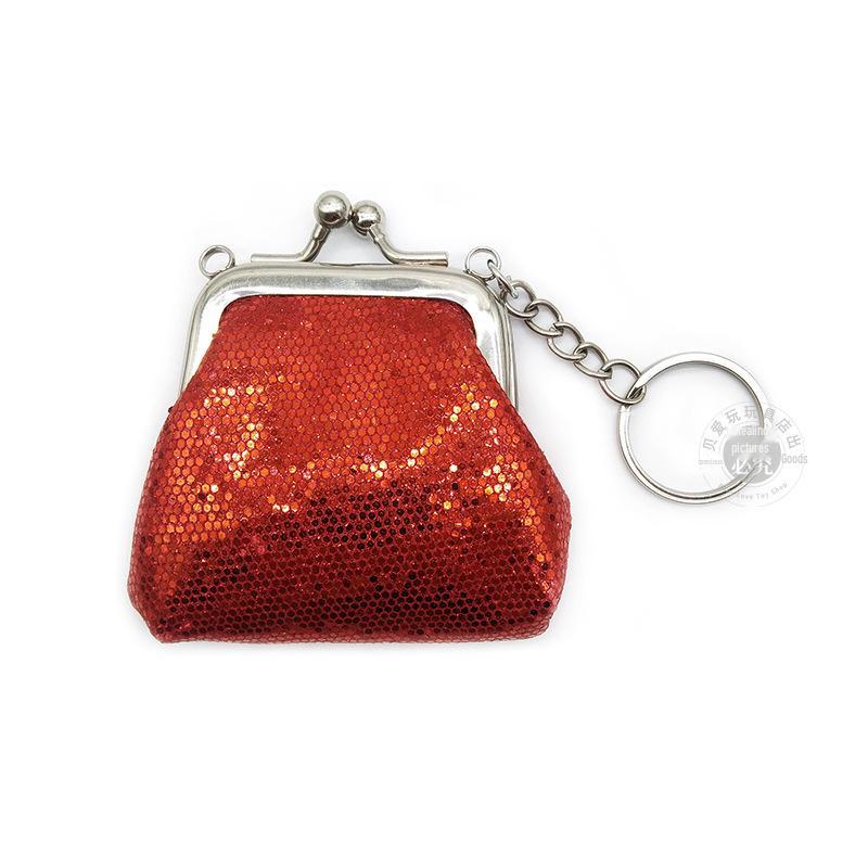 Women's Sequin Keychain Travel Bag: Coin, Cable, Cosmetic Storage