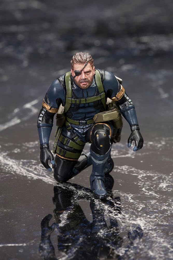 Kotobukiya Metal Gear Solid V Ground Zeroes Scale Plastic Model Approximately 50mm Tall Set, 1/35 Kit,