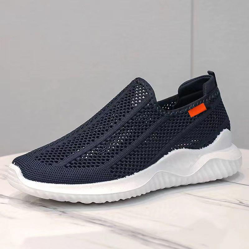 Breathable Mesh Upper Thick Platform Men's Casual Sneakers Designer Athletic High Quality Unisex Male Sports Shoes On Clearance