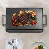 VEVOR Carbon Steel Griddle, 24x16 inch Universal Flat Top Rectangular Plate, Gas Grill Griddle for BBQ Grill, Teppanyaki