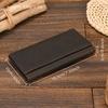Men'S Crazy Horse Leather Wallet Long Wallet Iron Chain Anti-Theft Clutch Bag Multi-Card Mobile Phone Bag Rfid Wallet Change Bag