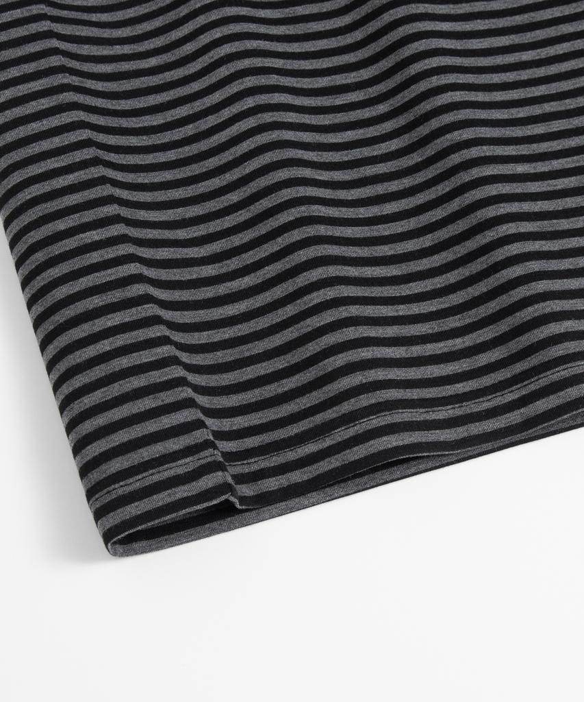 UNIONSTUDIO Is Stripe Crop Short Sleeve Tee ( 2 Colors )