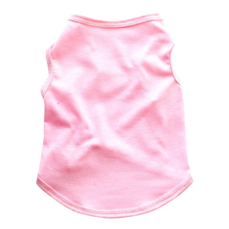 Spring Summer Dog T-shirt Breathable Thin Vest Soft Bottoming Shirt For Small Dogs Poodle Corgi Yorkshire Pet Clothes
