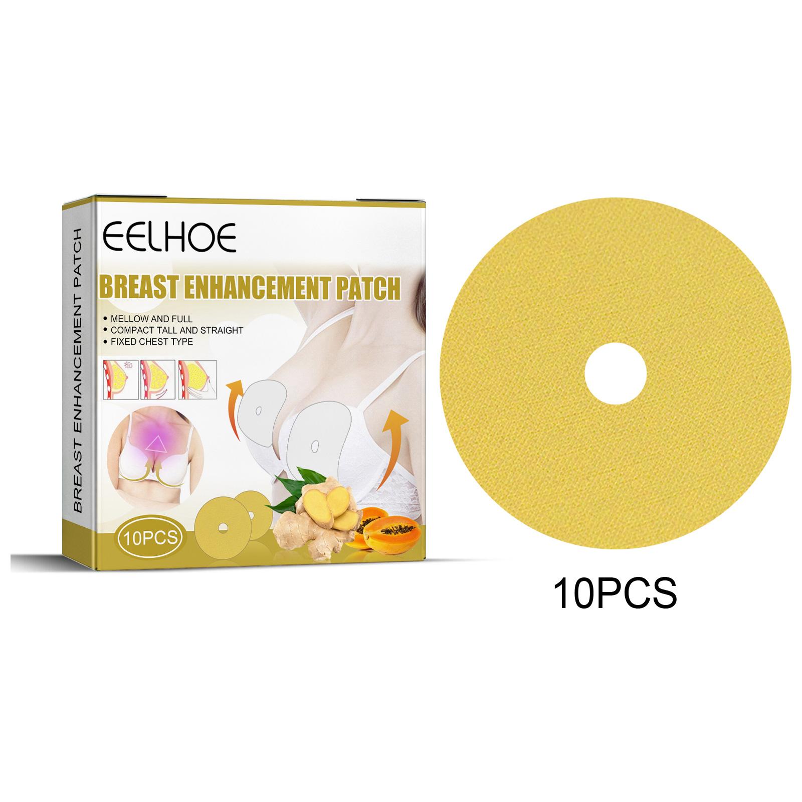 

EELHOE Breast Firming Patches (10pcs) - Ginger Breast Enhancement Patches - Fuller, Firmer, and More lifted breasts - Breast care.