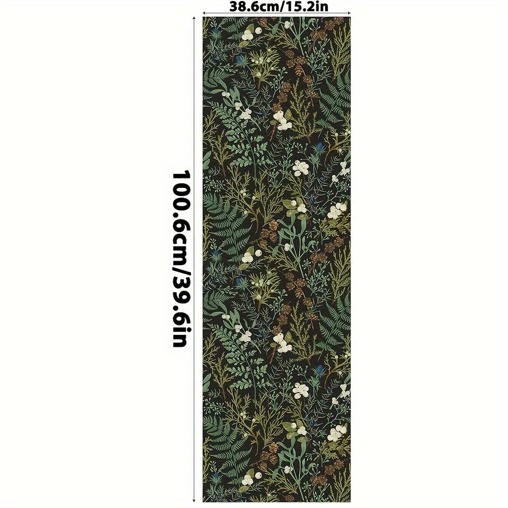 1pc Flower Self Adhesive Wallpaper Removable Decorative Stickers Wall Furniture Renovation Fall Aesthetic Wall Decor Contact Paper Peel and Stick