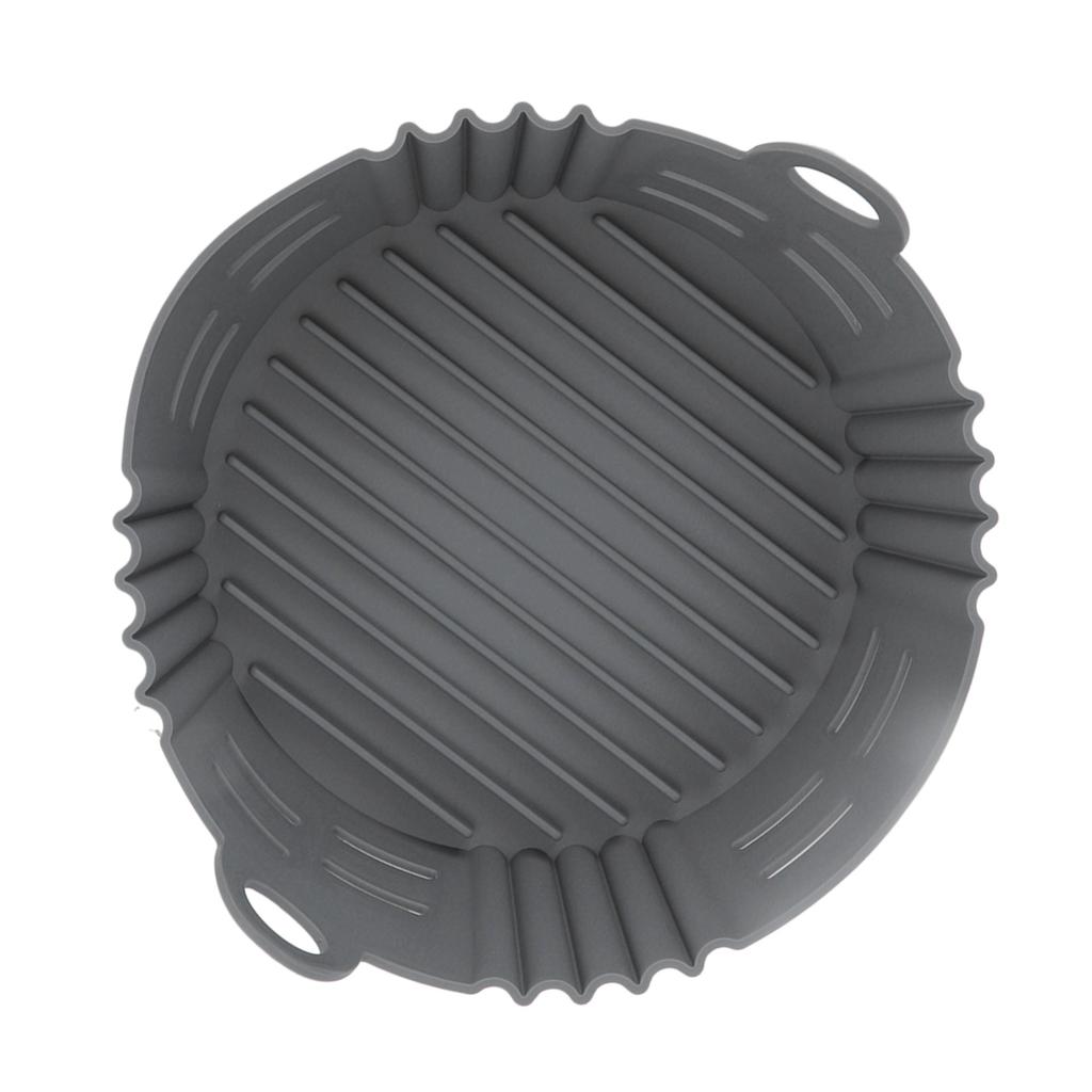 Fryer Silicone Liner Heat Resistant Elastic Washable Food Grade Reusable Fryer Basket for Cooking