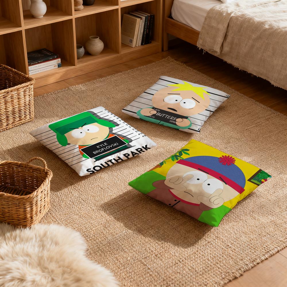 Pillow Case luxurious home office, sofa decorative Multi sized car seat cushions, pillowcases A-South Parks Cute