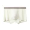 Plus Size Men's Summer Ultra Thin Oyster Vegetable Antibacterial Crotch Ice Silk Non Mark Quick Drying Mid Waist Flat Angle Briefs