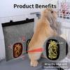 Waterproof Hay Bag for Guinea Pigs, Rabbits, and Hamsters - Custom Small Pet Feeding Bag 