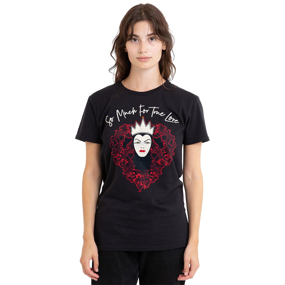 Disney Villains Unisex Adult True Love Evil Queen Valentine`s Day T-Shirt