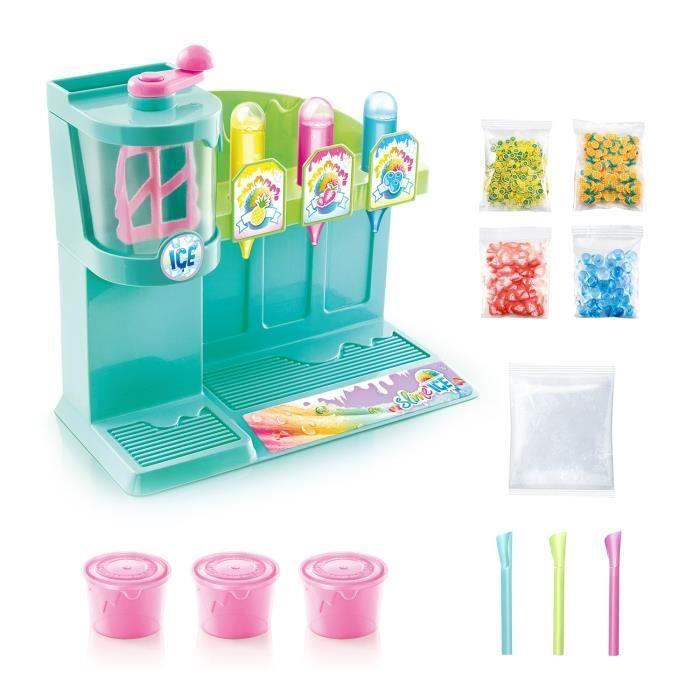Canal Toys - SO SLIME DIY - Slime Ice Machine - With 1 Machine, 3 Scented Dyes, Accessories and Decorations - SSC 310
