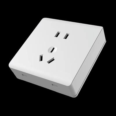 Surface Mount 10A Five-Hole Power Socket