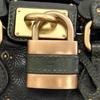 Chloe Paddington Mini Handbag Dark Green Women Used