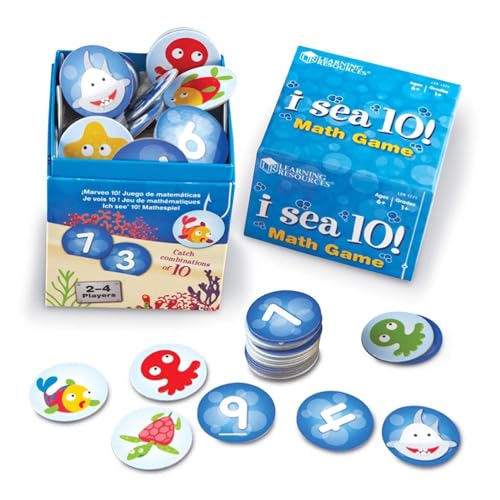 Learning Resources Math Toy Addition Game Find the 10 Card Game (Authentic) LER1771