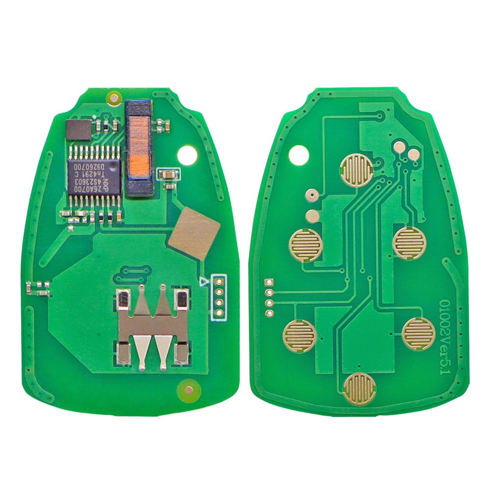 Great OHT692713AA ID46 PCF7941 315/433MHz Car Remote Key For Jeep Grand Cherokee Chrysler Town Country Sebring Cruiser Dodge