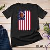 American Pride Football Player Football Fan US Flag Football Unisex T-Shirt Mens Womens Tees Top