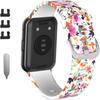 Smooth strap for Huawei Watch Fit, Beautiful Flower
