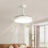 Nordic Silent Ceiling Fan Light for Bedroom and Study Room