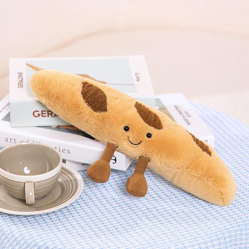 Creative Cute Pendant Bread Story Plush Toy Snack Pillow