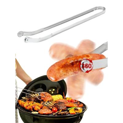 BBQ Hot Dogs Turning Tongs ,BBQ Sausage Turning Tongs,Quickly and Simply Grill Delicious Sausage