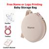 Free Name Printing Surprise Gift Baby Storage Box Pacifier Case Silicone Bag More Thoughtful and Unique