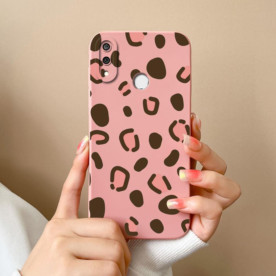For Huawei Y9 Prime 2019 Phone Case Full Protection Cover For Huawei Y9S Y9A Cute Cartoon Liquid Silicone Anti Drop Bumper Coque