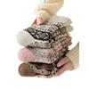 Women's Super Thick Ethnic Style Wool Terry Socks – Winter Warm, Home & Sleep Socks