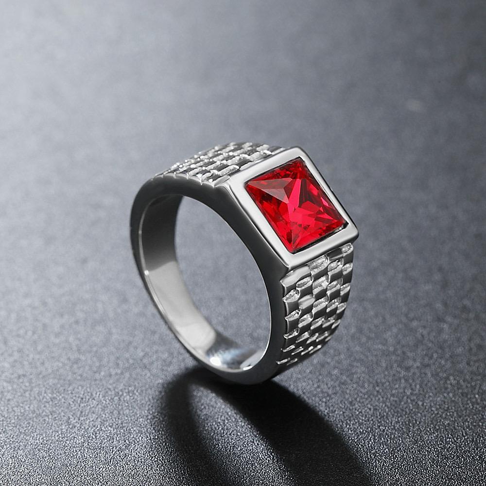 Men's/Women 316LStainless/Titanium Steel Gilded Rings Classic Fashion Trend High Quality Jewelry