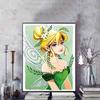 Disney Diamond Painting Tinker Bell Forest themed Illustration Mosaic Art DIY Cross Stitch Embroidery Set Full Diamond Home Decor Gift
