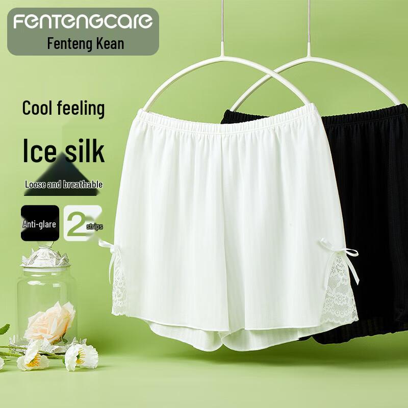 

Women s Breathable Anti-Chafing Safety Shorts 2-Pack L