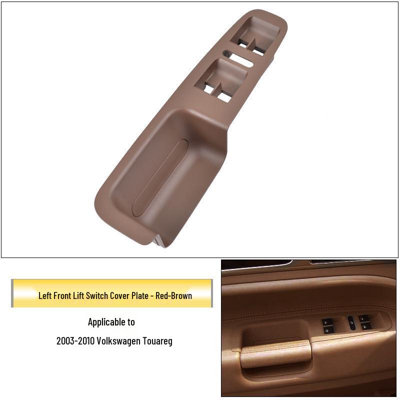 Volkswagen Touareg Driver's Side Power Window Switch Cover for Interior Door Handle
