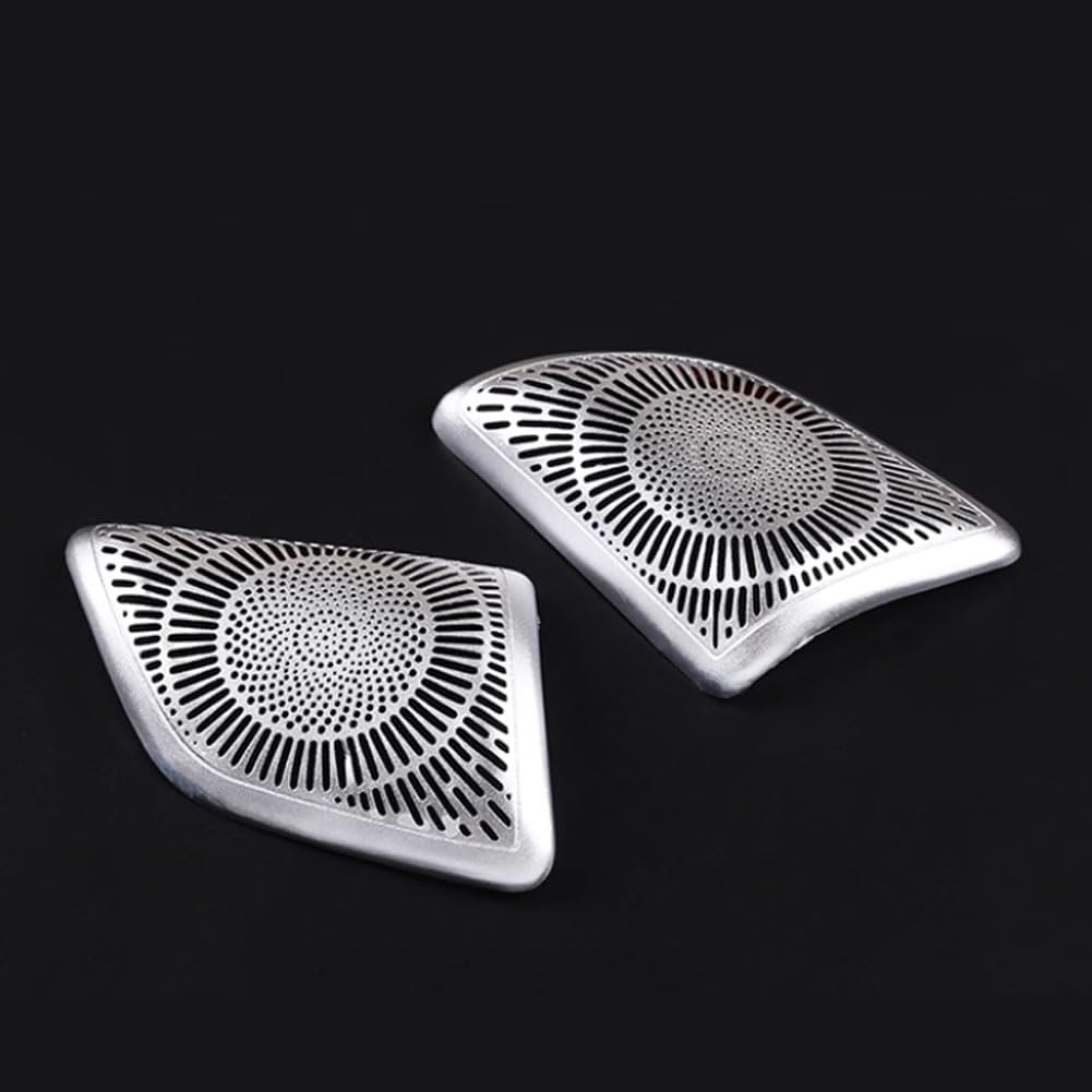 Car Front Speaker Tweeter Cover Trim Sticker Compatible with Mercedes Benz GLE GLS Class W167 V167 X167 2020-2024