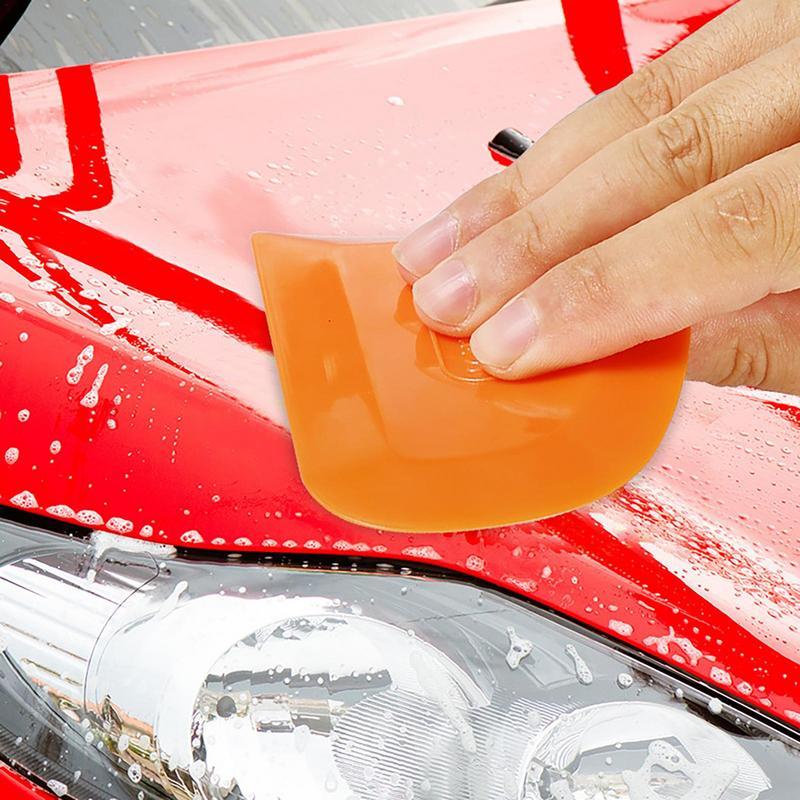 

1pcs Automotive Body Filler Reusable Spreader Auto Body Spreader For Applying Fillers Putties Glazes Or Caulking Agents Car Body червоний