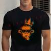 Summer Cotton T-shirt Funny Funky Monkey Art Motorcycle Tee Casual Short-sleeve Motorbike Cycling Top