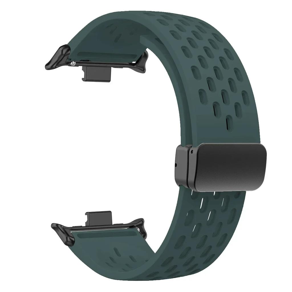 New Silicone Strap for Redmi Watch 4/5 Magnetic Buckle Sports Band for Mi Band 8pro 9 Pro Correa Breathable Bracelet Accessories