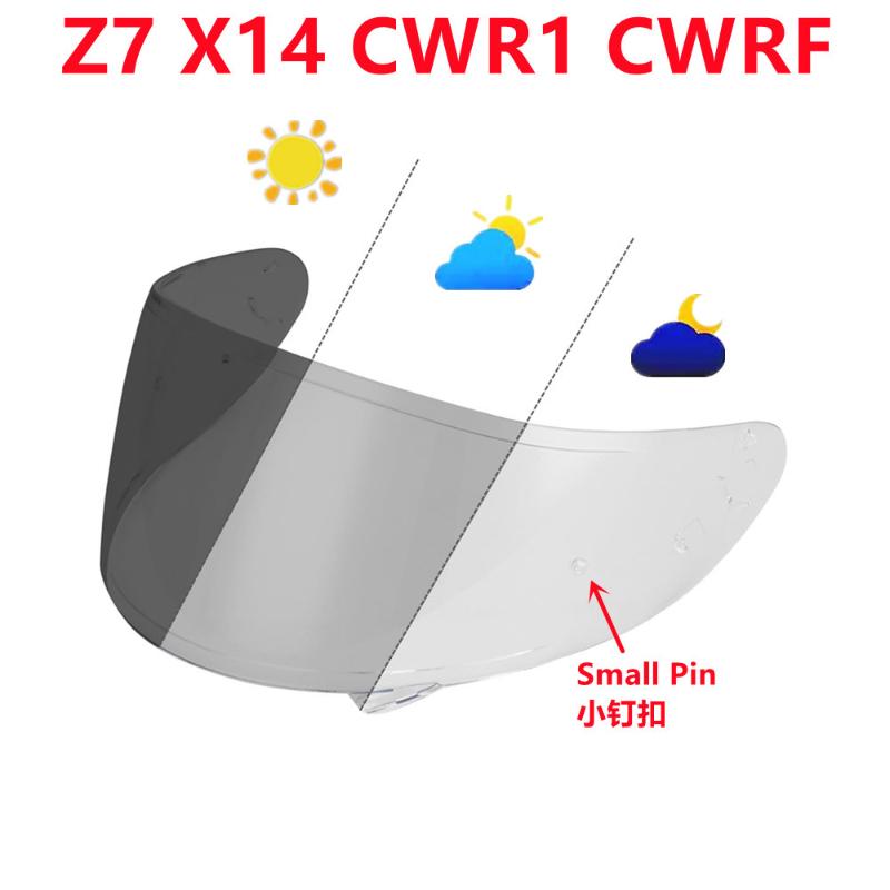 Photochromic Visor for   X14 Z7 Z-7 CWR1 CWR-1 RF1200 RF-1200 Xspirit X-Spirit NXR Windshield Motorcycle Helmet Lens