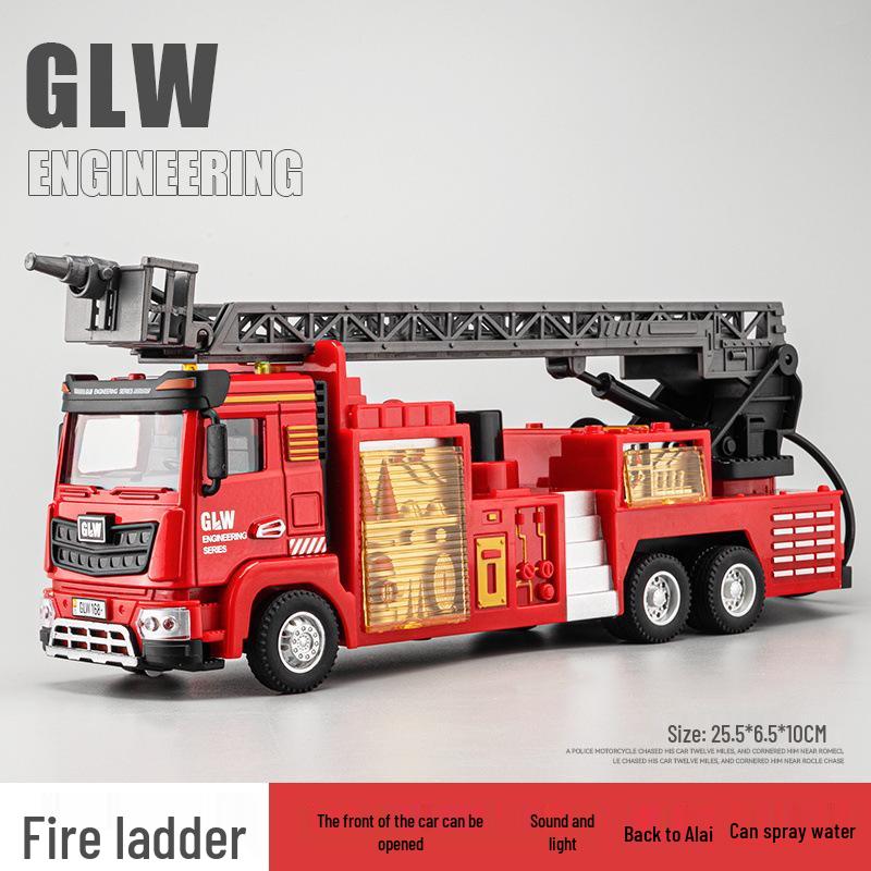 Steel Power Alloy Wheel Loader Toy - Bulldozer & Engineering Vehicle for Kids