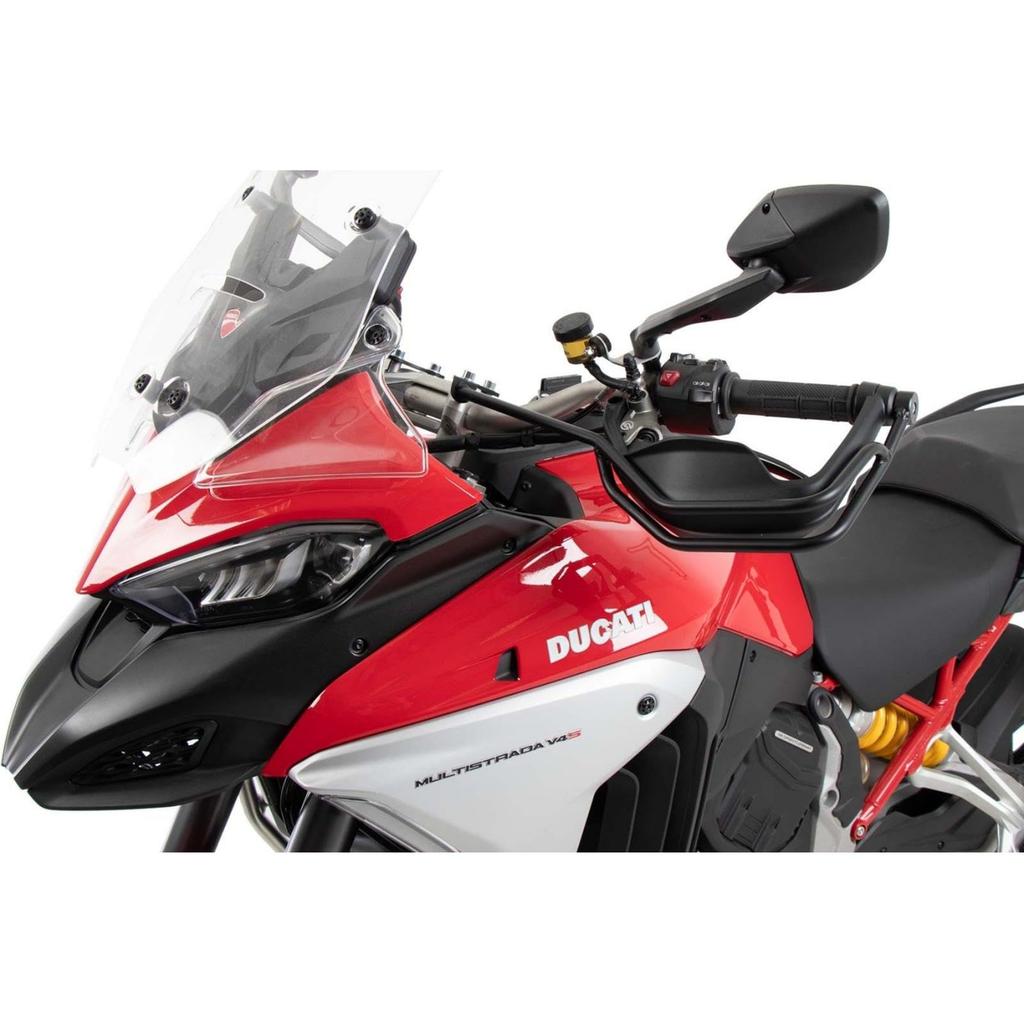 Hepco Becker for Multistrada 1 & Handguards, Vehicle-Specific, V4/S/S Sport/Rally/Pikes Peak/RS (21-25), Black, Set, 42127614-0001