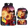 One Piece Cartoon Anime Rucksack Leichte Ergonomische Schultasche für Grundschüler Umhängetasche Federmäppchen Set