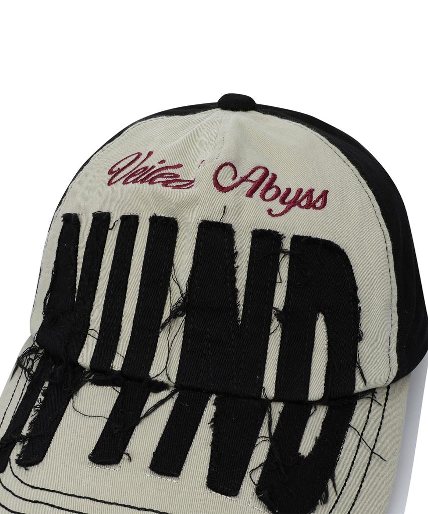NOT4NERD N4Nd Logo Applique Ball Cap - Black