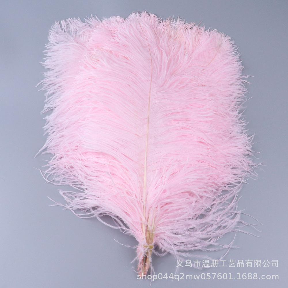 45-50Cm South African Ostrich Hair Modern Feather Lamp Wedding Stage Decoration High Quality Ostrich Hair