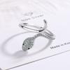 BELLA BOX Classic Open Snake Rings For Women Wedding Engagement Jewelry Female Gifts