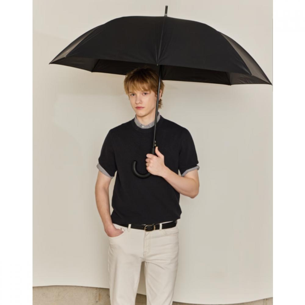 Daks Black Logo Print Umbrella Dbum6e706bk Single option