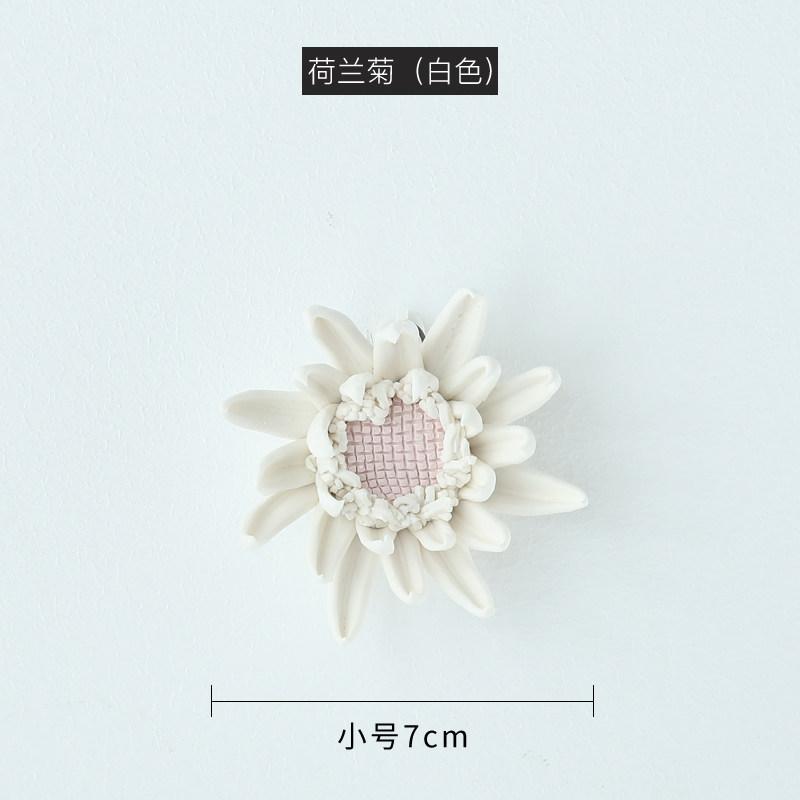 Ceramic Flower Wall Decoration Wall Decoration Creative Living Room Bedroom Wall TV Background Three-dimensional Decoration