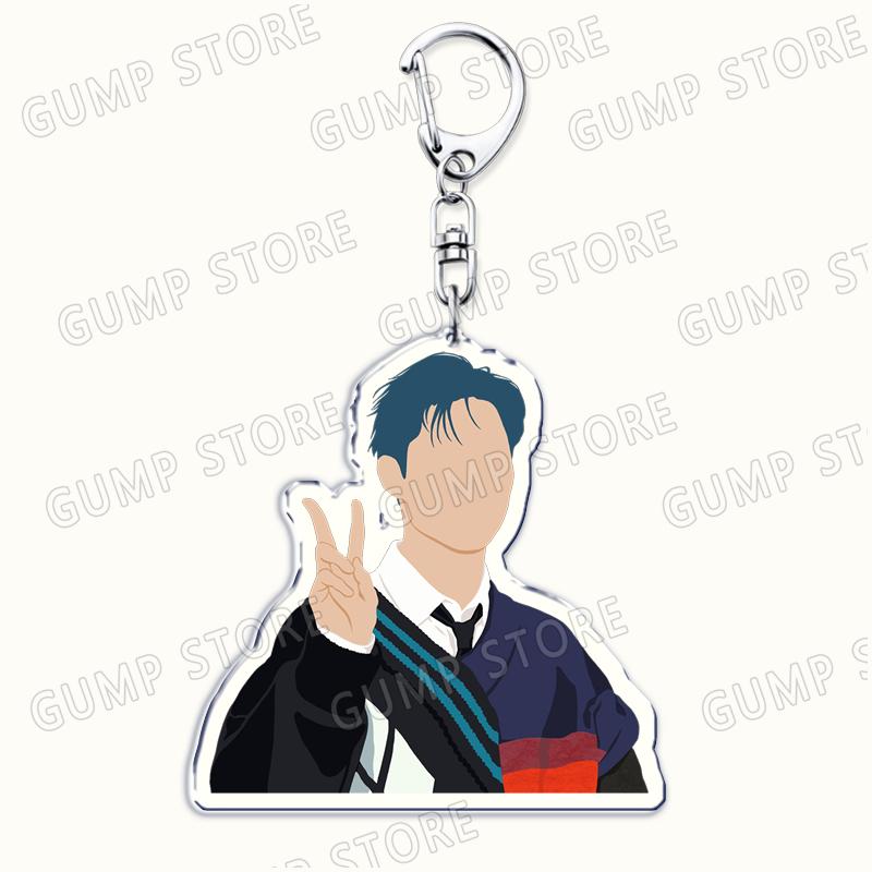Kpop Band P1h Keychains for Women Accessories Jiung Jongseob Theo Soul Intak Yoon Keeho Keyring Fans Friends Gifts