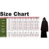 Halloween Cloak Soft Unisex Hooded Long Shirt Black Robe Witch Cape Cosplay Wizard Costume Prop Party Supplies Holiday Decor